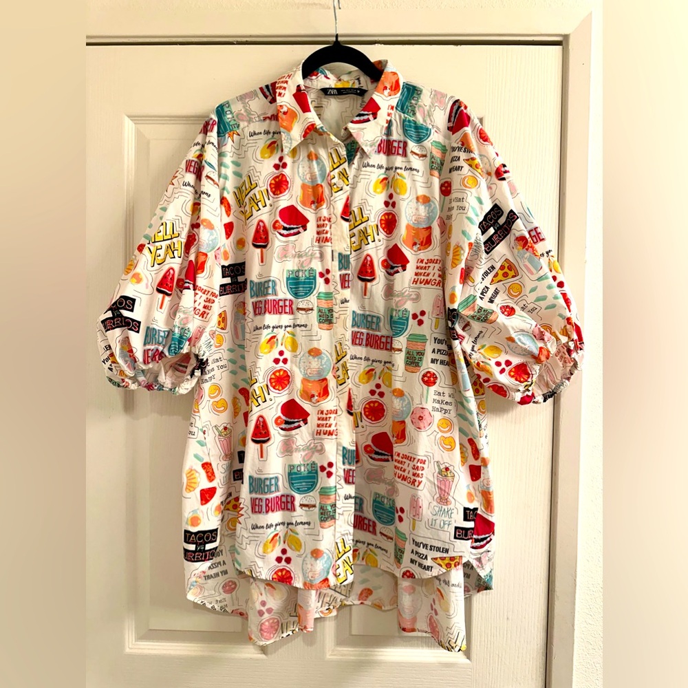 Zara shirt-dress
